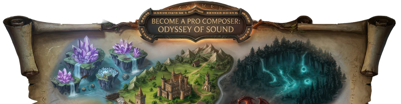 Odyssey of Sound World Map — upper half